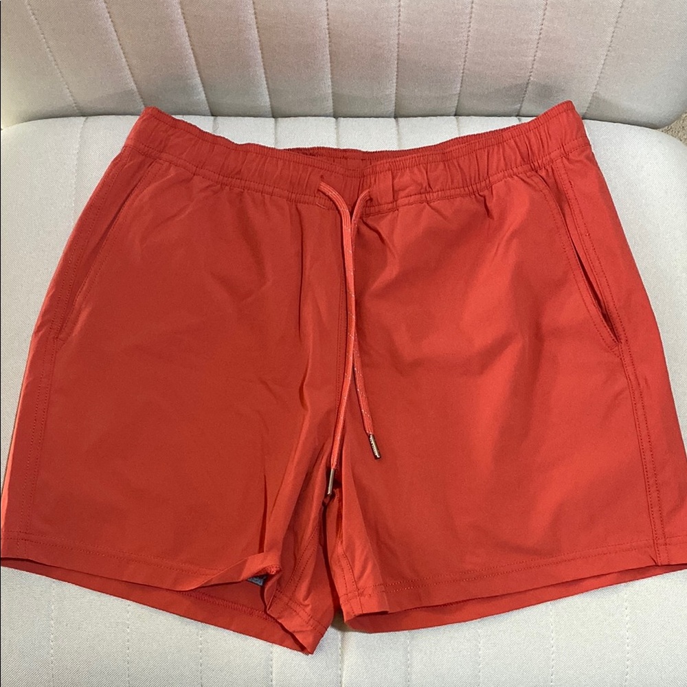 Fair Harbor - “BUNGALOW” - Swim Suit - MEDIUM - LINED - PINK - 5” INSEAM